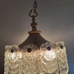 Frosted Ice Hanglamp Mid Century thumbnail 15