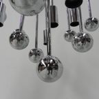 Vintage Sputnik Lamp Met 9 Lichtpunten En 16 Verchroomde Bollen thumbnail 18