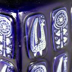 West Germany Vloerlamp Keramiek 942-45 Blauw Vintage thumbnail 11