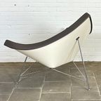 Iconische Vitra Coconut Chair – Modernistisch Design In Grijs Leer thumbnail 7