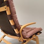 Vintage Houten Kleppe Fauteuil Uit Denemarken thumbnail 12
