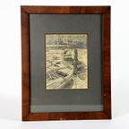 Pieter Dupont (Amsterdam 05-07-1870 – Hilversum 07-02-1911) - Ets - 1895 thumbnail 3