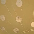 Vintage Jaren 50 Schaal Lamp Glas 48 Cm Diameter thumbnail 7