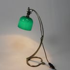 Arts And Crafts Bureaulamp W.A.S. Benson, Jaren 20 thumbnail 5