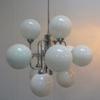 Large Atomic 12 Globe Chandelier. thumbnail 5