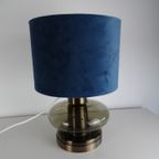 Raak Lamp Met 3 Standen Schakelaar En Fluwelen Kap. thumbnail 8