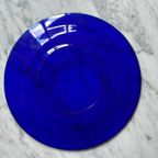 4x Dinerbord Donkerblauw Glas thumbnail 4