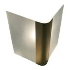 Vintage - Postmodern - Wall Sconce With Brass Centre - Metalarte Spain - Ca. 1990’S thumbnail 2