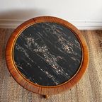Sale ! Rotan Bamboe Salontafel Met Marmer Look Vintage thumbnail 6