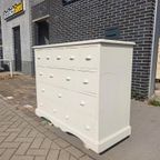 Wit Grenen Ladekast Commode 13 Lades thumbnail 4