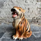 Shakti 🐯 De Tijger – Beeld In Keramiek thumbnail 4