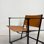 Vintage Pastoe Fm60 Fauteuil Cognac Tuigleer thumbnail 8