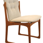 Set 4 Vamdrup Vintage Stoelen Deens Reupholstered thumbnail 2