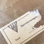 Vintage Houten Trolley Van Opal Möbel thumbnail 13