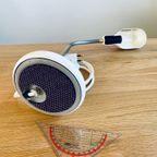 Vintage Witte Massive Bureaulamp thumbnail 4