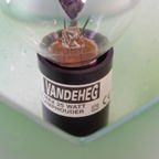 Vintage Van De Heg Tafellamp Glas Lamp Jaren 80 Tulp thumbnail 5