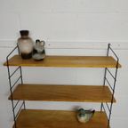 Vintage Midcentury Wandrekje | Boekenrekje Tomadostijl thumbnail 4