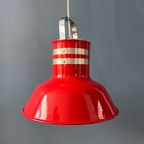 Rode Vintage Ateljé Lyktan Space Age 'Bucket' Hanglamp thumbnail 7