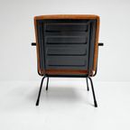 Opnieuw Gestoffeerde Gispen 1401 Fauteuil Van Wim Rietveld, thumbnail 13