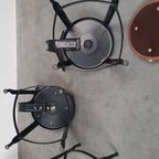 6x Chaise Nicolle Franse Industriële Metalen Design Stoelen thumbnail 16