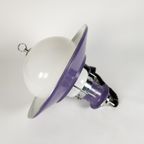 Brevettato - Space Age - Hanglamp - Opaalglas - Metaal - Italie - 70'S thumbnail 10