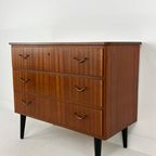 Scandinavisch Vintage Teak Fineren Ladekast Stenvo thumbnail 13