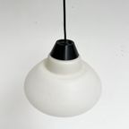 Rond Opaalglazen Plafondlamp Van Philips 1950’s thumbnail 8