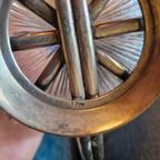 Antieke Kristal Met Zilver Suikerpot Schaal thumbnail 12