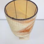 Vintage Sculptuur Tafellamp Natuursteen Wol 1970 Art Piece thumbnail 8