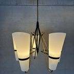 Vintage 1950’s Hanglamp – Opaline thumbnail 8