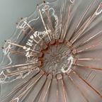 Art Deco Rosaline Persglas Schaaltje Sneeuwvlok thumbnail 6