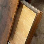 Antique German / Alpine Trestle Table With Drawer thumbnail 8