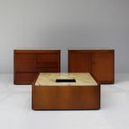 Model 4D Cabinet Set And Coffee Table By Angelo Mangiarotti For Molteni, 1960S thumbnail 2