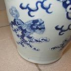 19De Eeuwse Celadon Vaas In Chinees Porselein. thumbnail 3