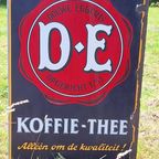Oud Dubbelzijdig Emaille Bord Douwe Egberts Koffie-thee☕️ thumbnail 4
