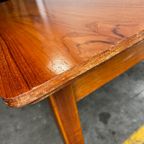 Vintage Uittrekbare Houten Tafel /Eettafel thumbnail 9