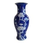 Chinees Blauw Met Wit Prunus Decor Vaas thumbnail 2