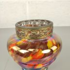 Antieke Iriserende Pique Fleur Kralik thumbnail 3