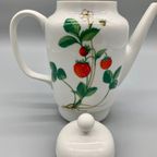 Vintage Koffiepot Strawberry Mz Porselein Czechoslovakia thumbnail 2