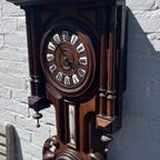Antieke Franse Klok Met Barometer thumbnail 7