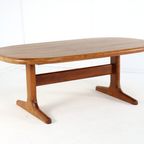 Glostrup Deens Massief Teak Salontafel Vintage thumbnail 12