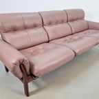 Vintage Coja Bank & Fauteuil Zweden '70 Leer Palissander thumbnail 20