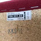 Vintage - Postmodern Bench / Wool Ottoman Ikea Pastill '90 thumbnail 7