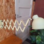 Originele Vintage Metalen Schaarlamp, In Matte Pastel Kleur thumbnail 5