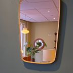 Vintage Deknudt Organichse Spiegel Wandspiegel thumbnail 3
