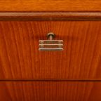 Deens Design Teak Hoge Ladekast, 1960s thumbnail 10