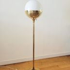 Messing Vloerlamp Van Vereinigte Werkstätten München thumbnail 2