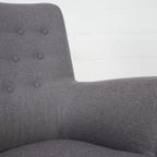 Reupholstered Carl Malmsten Lounge Chair thumbnail 6