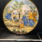 Prachtige Napolitaanse Maiolica thumbnail 11