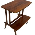 Vintage Bijzettafel Sidetable, Trolley Audio Meubel Jaren 60 thumbnail 9